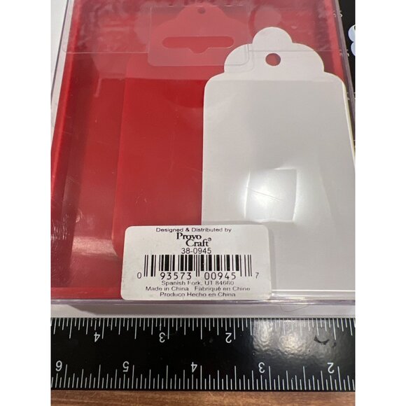 HTF Lightly Used Sizzix Originals cuts Die Cut Tag Scallop Hearts 38-0945 - Picture 2 of 2